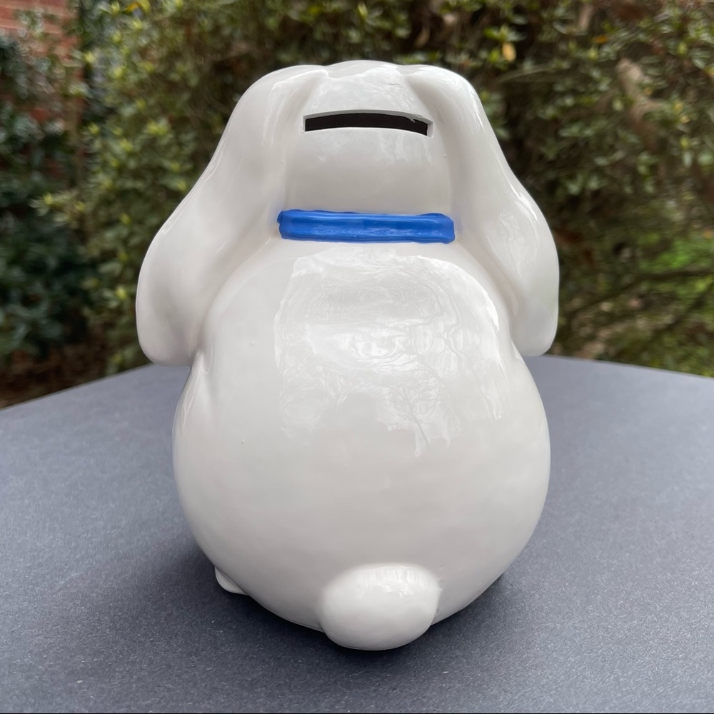 Coin Bank - Ceramic Rabbit Easter - Picture 2 of 4